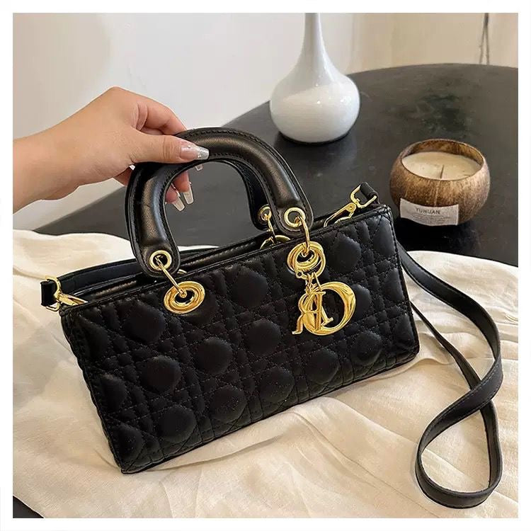 Quilted Mini Top-Handle Satchel 