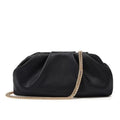 Noir Cloud Clutch Bag