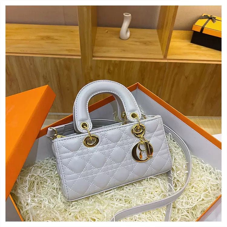 Quilted Mini Top-Handle Satchel 