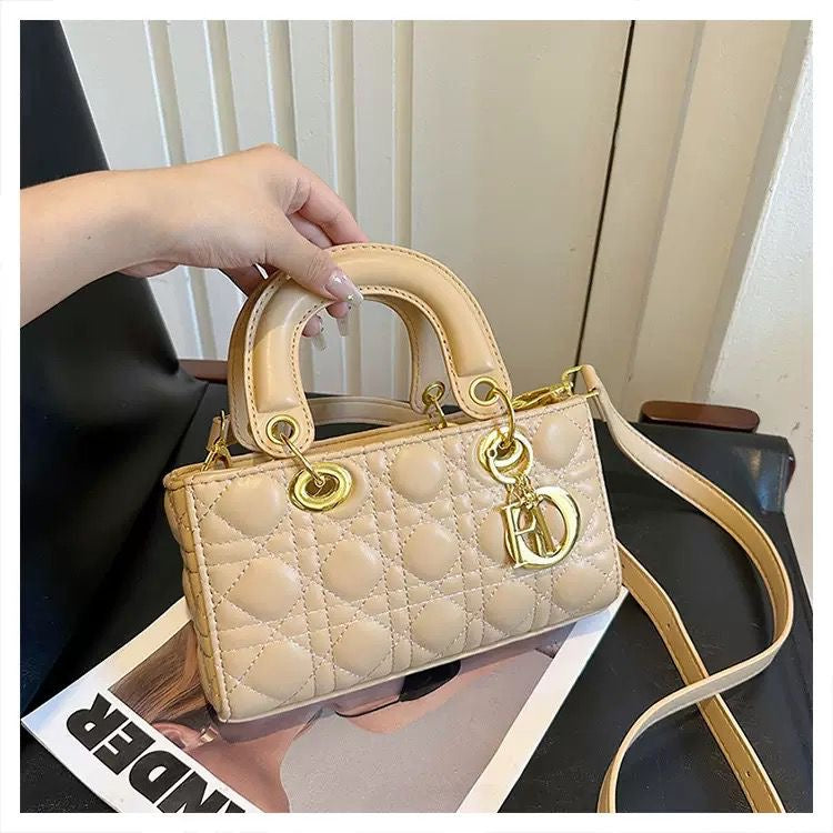 Quilted Mini Top-Handle Satchel 