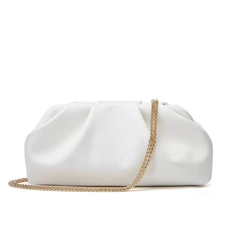 Noir Cloud Clutch Bag