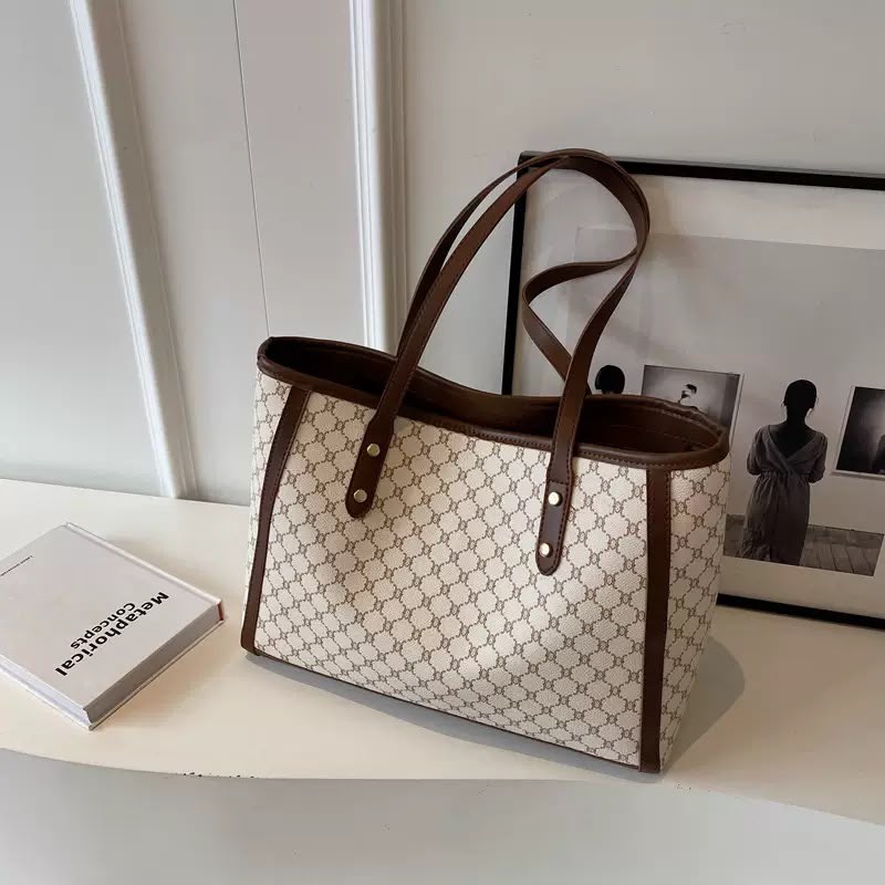 Monogram Canvas Office Tote