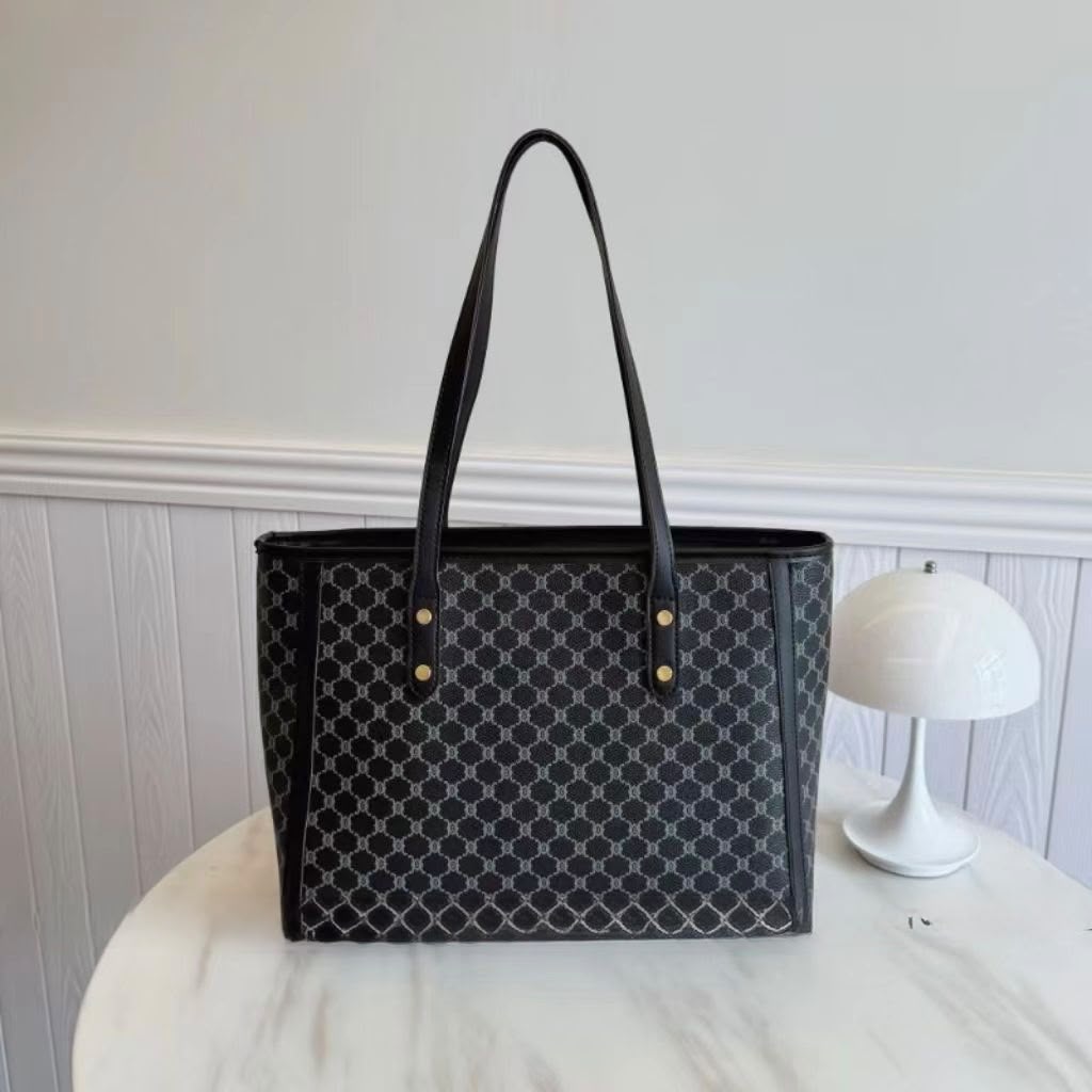 Monogram Canvas Office Tote