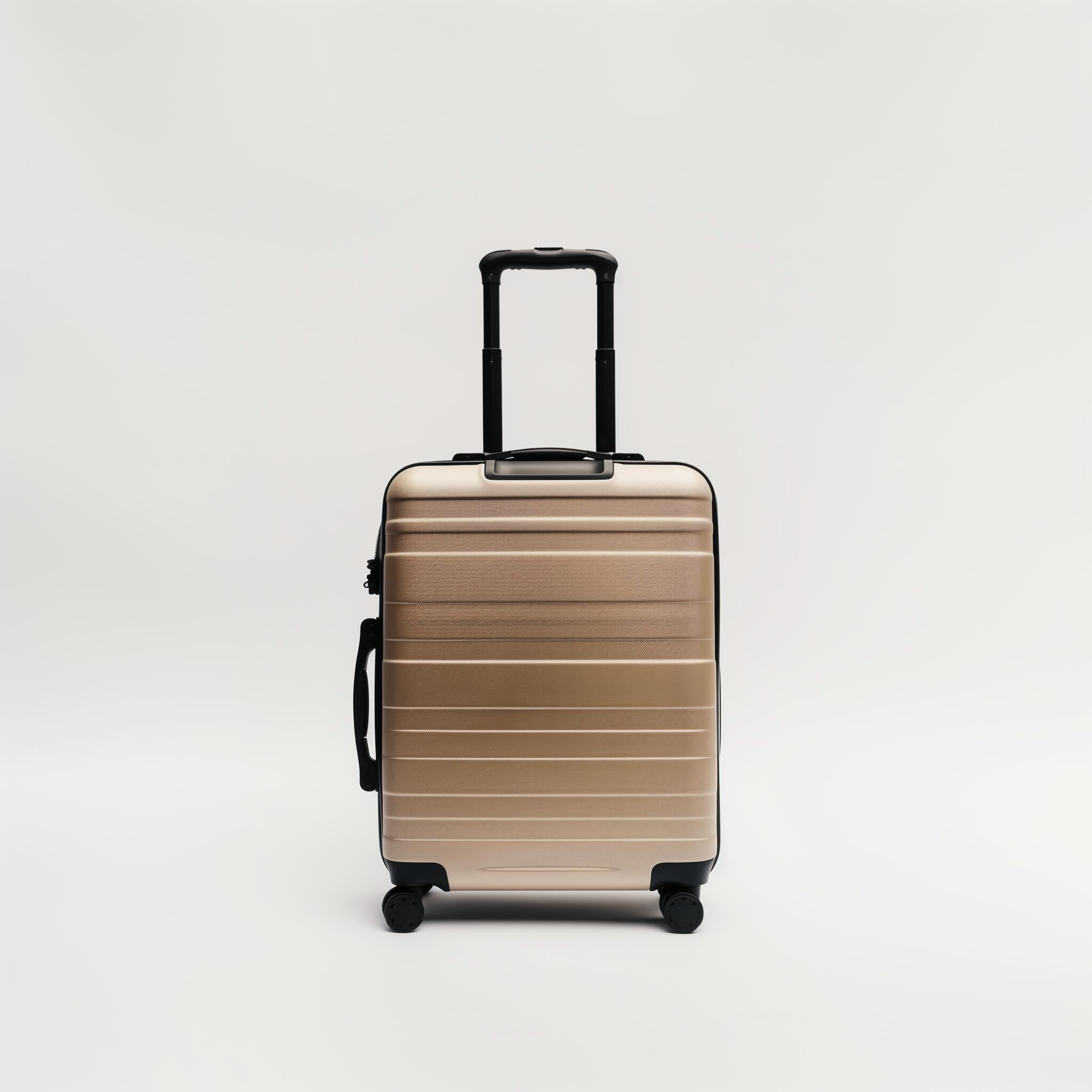 Champagne Gold Spinner Luggage